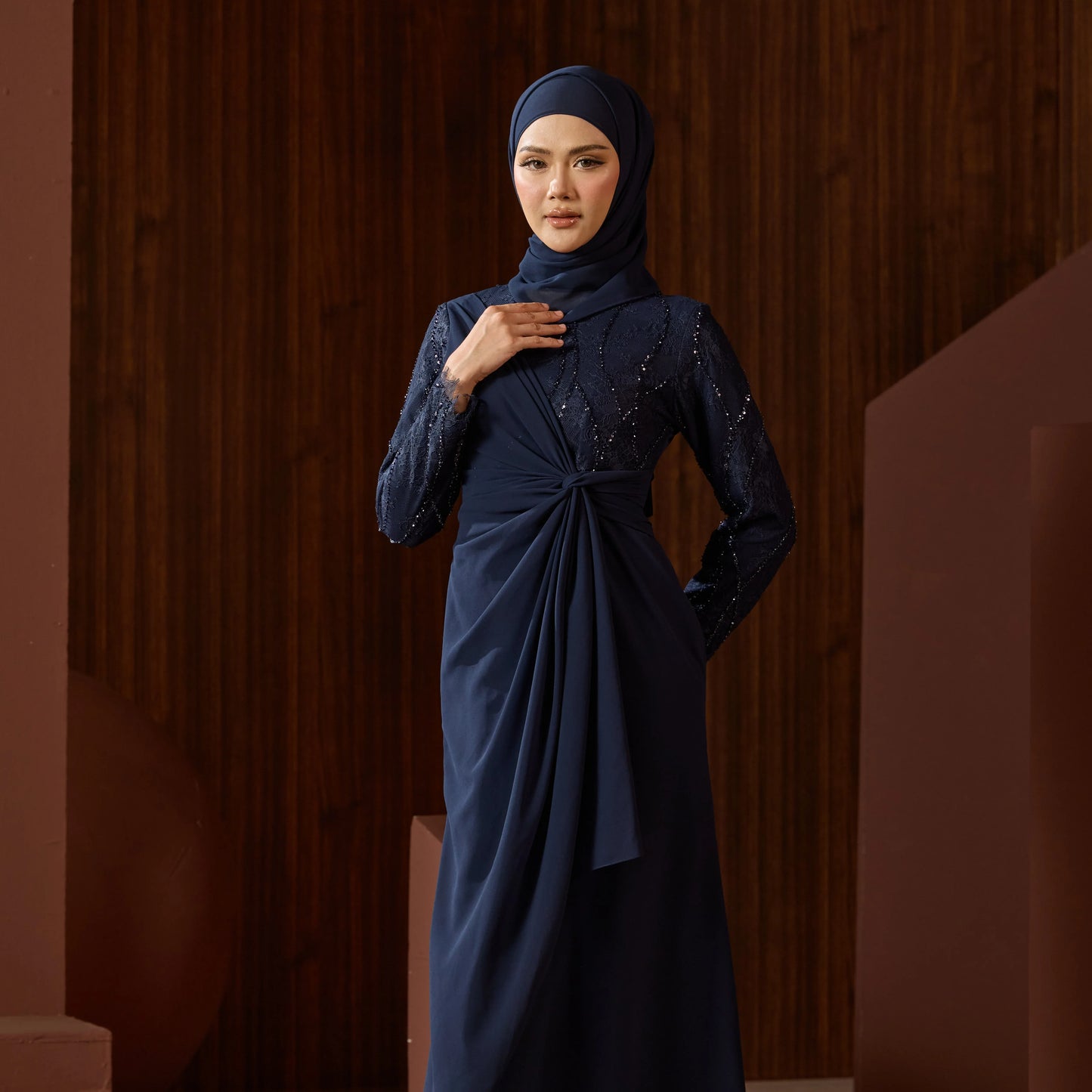 EVELYN - NAVY BLUE